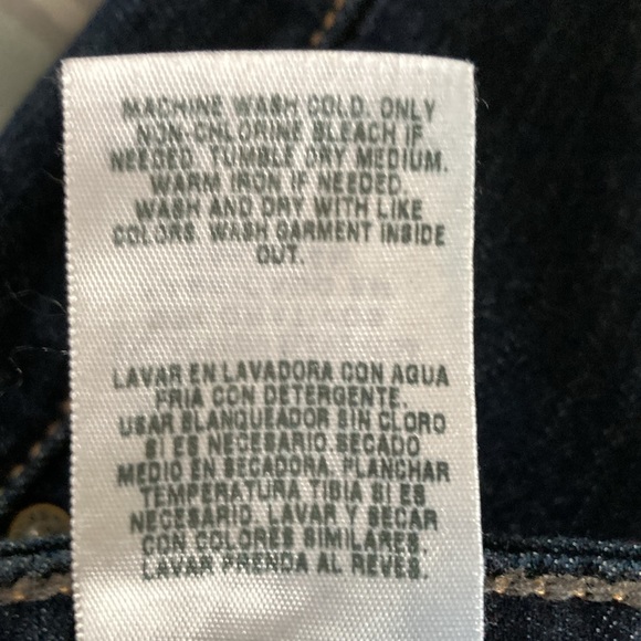 WOMEN’s DENIZEN LEVIS BOOT CUT JEANS SIZE 6 - Picture 5 of 8